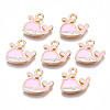 Alloy Enamel Charms ENAM-S115-037C-3