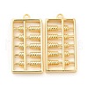 Brass Pendants KK-B062-09G-2