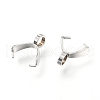 Non-Tarnish 304 Stainless Steel Pinch Bails STAS-I179-01C-2