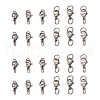 30Pcs 6 Styles 304 Stainless Steel Lobster Claw Clasps STAS-TA0001-83P-2