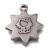 Tarnish Resistant 304 Stainless Steel Pendants STAS-Z007-04-1