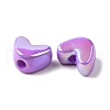 UV Plating Opaque Acrylic Beads MACR-F083-12A-2