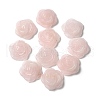 Natural Rose Quartz Carved Cabochons G-C185-01C-01-1