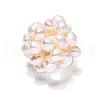 Round Natural Cultured Freshwater Pearl Beads PEAR-N020-04C-2