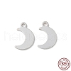 925 Sterling Silver Moon Chain Extender Drops STER-P053-06S-1