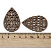 Walnut Wood Pendants WOOD-A025-04A-3