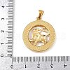 304 Stainless Steel Pendants STAS-C131-03G-04-3