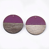 Resin & Wood Pendants X-RESI-S358-02B-11-2