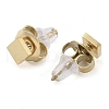 Ion Plating(IP) 304 Stainless Steel Stud Earrings for Women EJEW-B109-04C-G-2