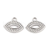 Non-Tarnish 304 Stainless Steel Pendant Rhinestone Settings STAS-P364-01P-1