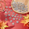 SUPERFINDINGS 210Pcs Tibetan Style Alloy Pendants TIBEP-FH0001-12-4