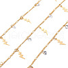 Handmade Brass Curb Chains CHC-S012-035-1