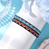2Pcs Handmade Glass Seed Beaded Bracelets for Women BJEW-MZ00158-2