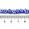 Handmade Millefiori Lampwork Beads Strands LAMP-G164-01B-4