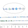 Glass Round Beaded Chains CHS-A015-01P-02-2