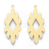 201 Stainless Steel Pendants STAS-N090-LA963-2-1