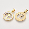 201 Stainless Steel Pendants X-STAS-N089-62G-2