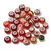  Acrylic & Resin & Polymer Clay Rhinestone European Beads FPDL-NB0001-05-1
