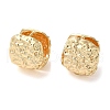 Hammered Brass Hoop Earring for Women X-KK-C028-06G-1