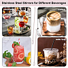 304 Stainless Steel Stirring Spoon AJEW-WH0010-32P-6