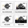 PVC Plastic Waterproof Card Stickers DIY-WH0432-121-4
