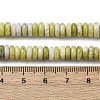 Natural Jade Beads Strands G-L624-H07-6x2mm-5