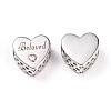 304 Stainless Steel European Beads STAS-O097-29AS-1