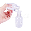 Mini Transparent Plastic Funnel Hopper MRMJ-BC0001-23-2