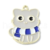 Alloy Enamel Pendants FIND-Q102-04B-1