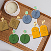 Silicone Clay Texture Mat AJEW-WH0447-001-5
