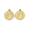 Ion Plating(IP) 304 Stainless Steel Pendants STAS-R233-14G-1