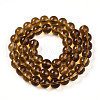 Transparent Glass Beads Strands GLAA-T032-T8mm-23-2