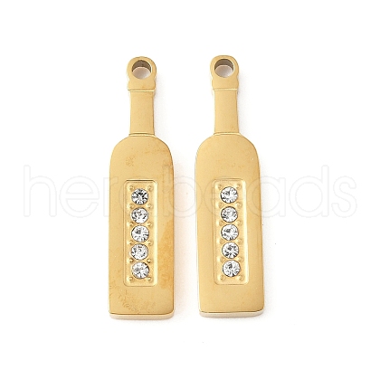 304 Stainless Steel Pendants STAS-R168-04G-1