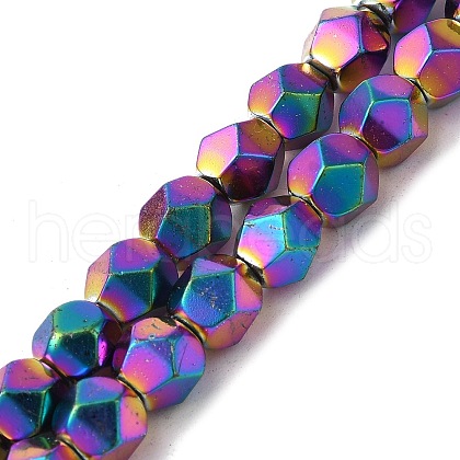 Baking Painted Synthetic Non-Magnetic Hematite Beads Strands G-I364-P01-01-1