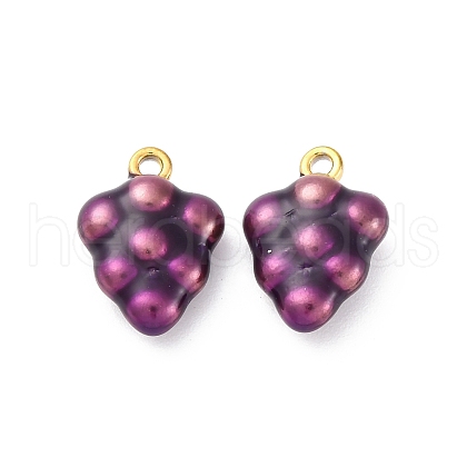 304 Stainless Steel Enamel Pendants STAS-B085-40G-02-1