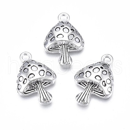 Tibetan Style Alloy Pendants TIBE-T010-40AS-1