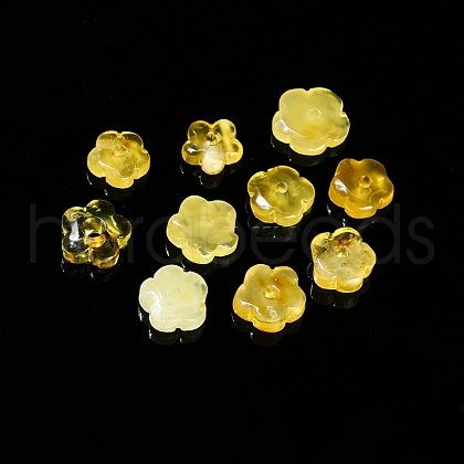 Natural Beeswax Carved Beads PW-WGCFFA3-01-1