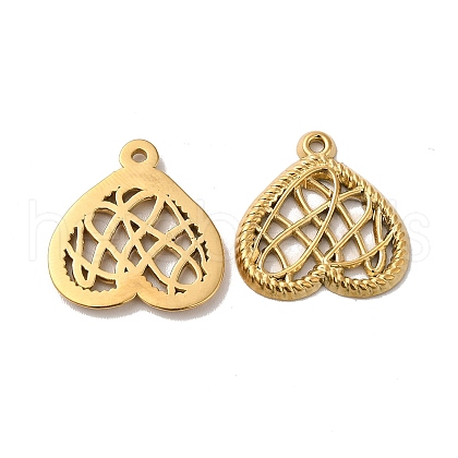 Ion Plating(IP) 304 Stainless Steel Pendants STAS-H212-21G-1