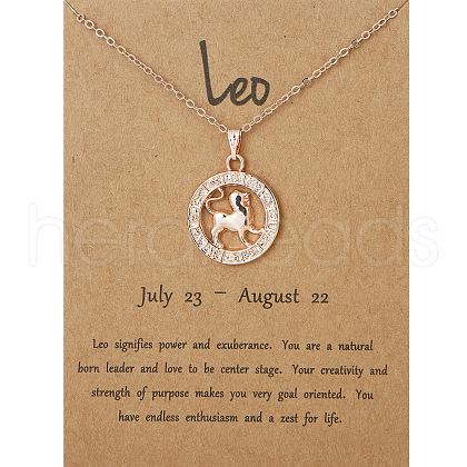 Alloy Constellation Pendant Necklaces PW23032738170-1