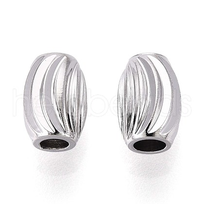 Brass Spacer Beads KK-T075-54P-1