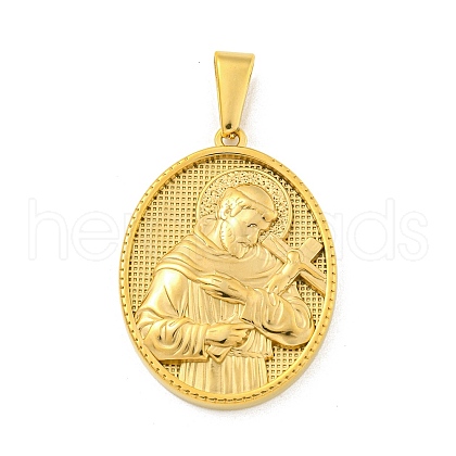 Ion Plating(IP) 304 Stainless Steel Pendants STAS-R231-18G-07-1