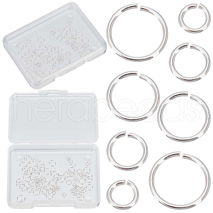 CREATCABIN 925 Sterling Silver Open Jump Rings FIND-CN0001-75B-1