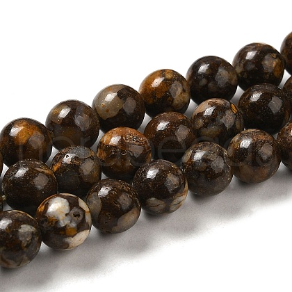 Natural African Opal Beads Strands G-H298-A11-03-1