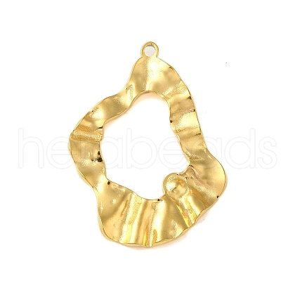 Ion Plating(IP) 304 Stainless Steel Pendants STAS-C104-44G-1