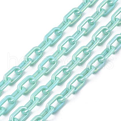 Acrylic Opaque Cable Chains X-PACR-N009-002D-1