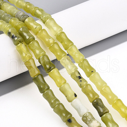 Natural Xiuyan Jade Beads Strands G-T140-89-1