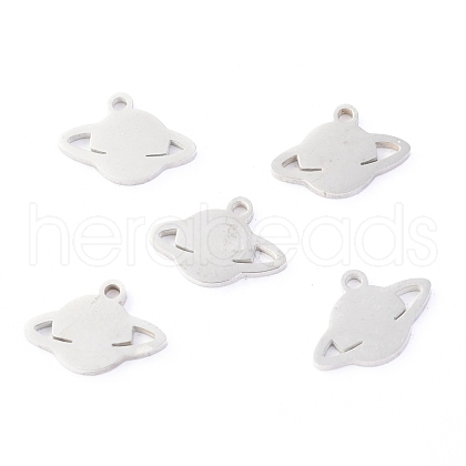 Non-Tarnish 304 Stainless Steel Charms STAS-O142-33P-1