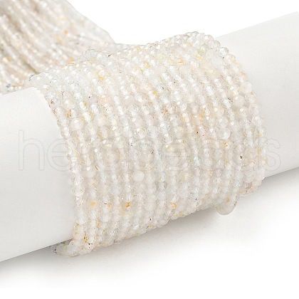 Natural White Topaz Beads Strands G-RM241221-B17-1