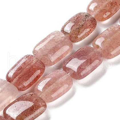 Natural Strawberry Quartz Beads Strands G-K357-D12-01-1