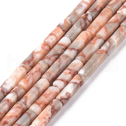 Natural Red Netstone Beads Strands G-F247-51-1